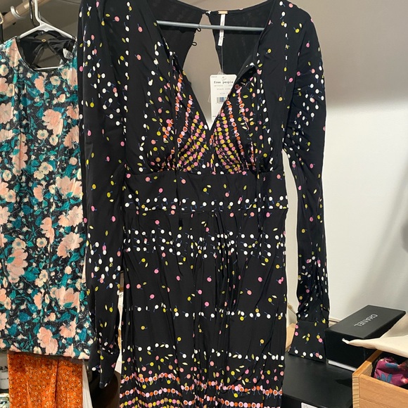 Free People Black Comb dress. Size 2. NWT. Accepting viable offers. - Picture 1 of 4